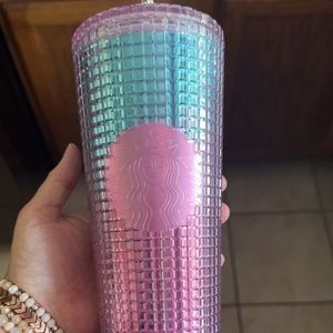 Starbucks ombré grid